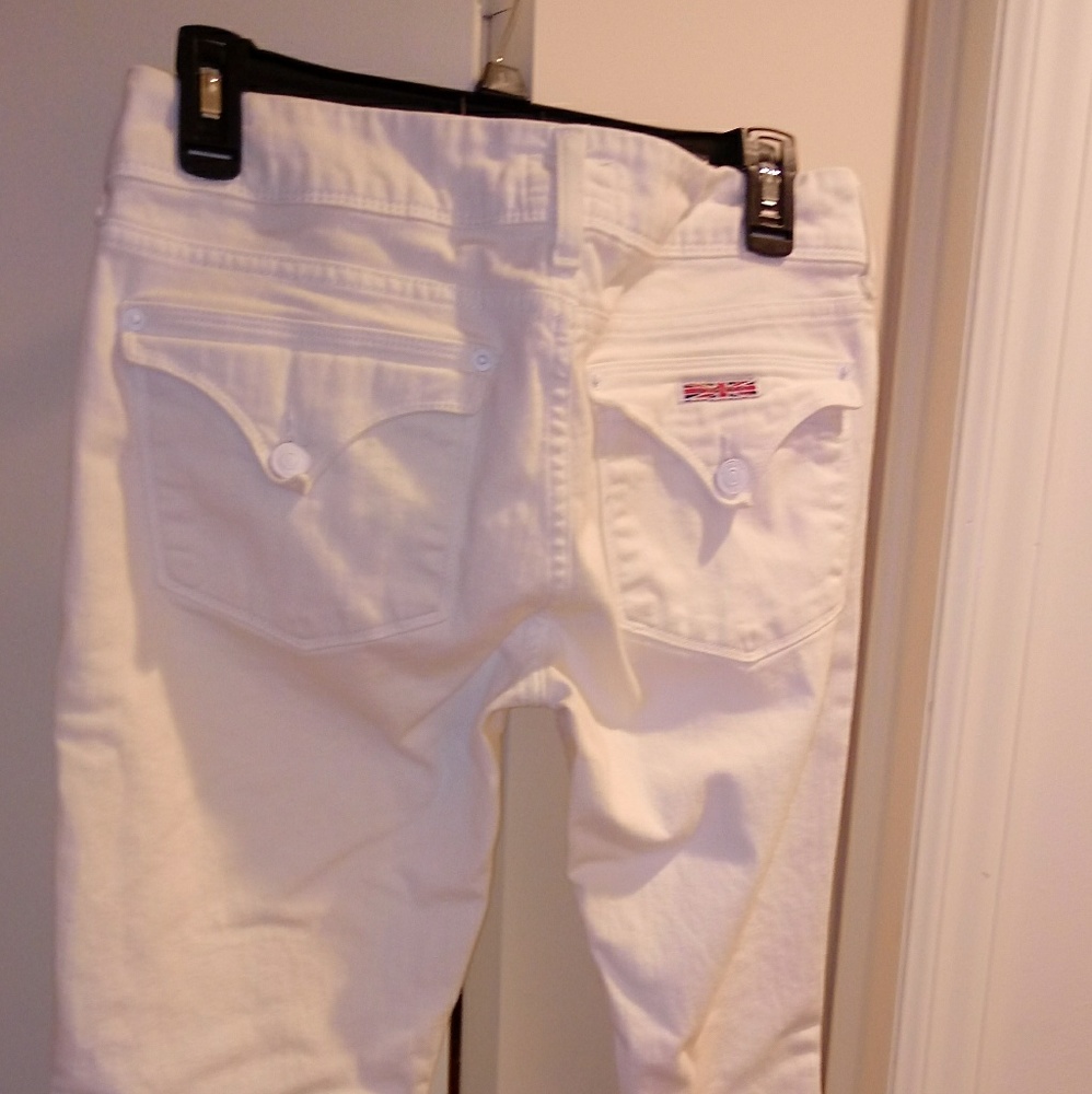 Hudson capris with cuff on the bottom